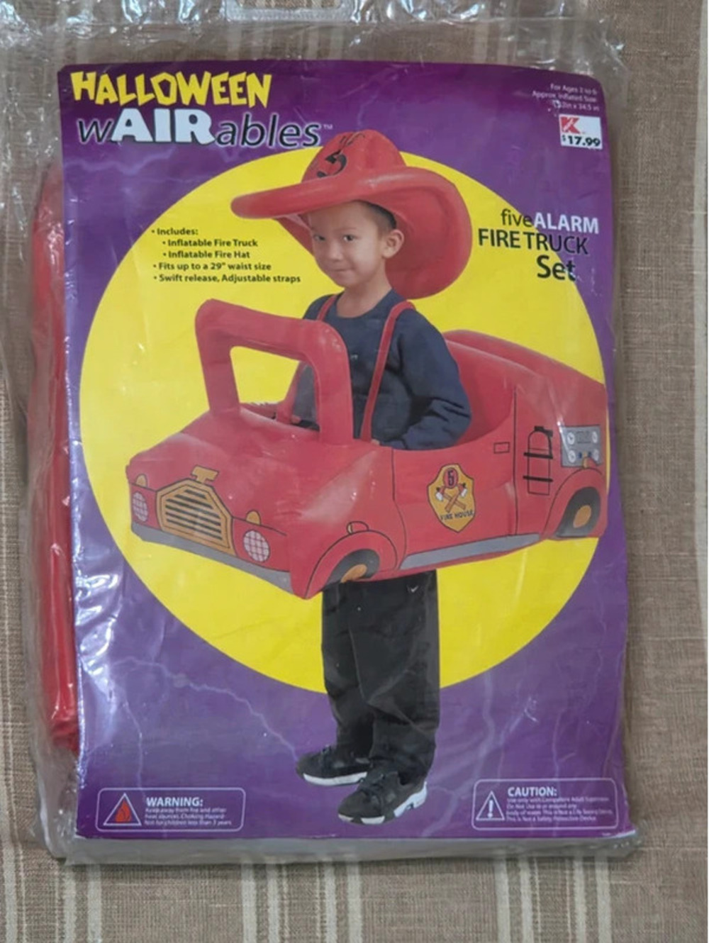 Inflatable Fire Truck Costume